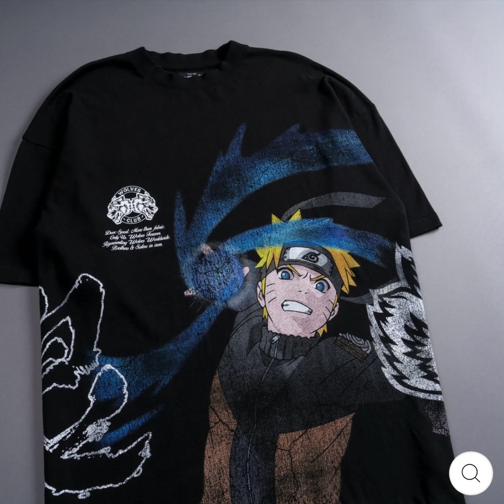 DARC SPORT X NARUTO X NARUTO ENERGY “SIDE TO SIDE” RASENGAN SHIRT -